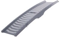 TRIXIE Hunde-Rampe 3-fach klappbar Kunststoff 39x150cm grau