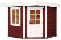 Weka Designhaus 213+ mit extra hoher T&uuml;r - 28 mm schwedenrot Designhaus 213...