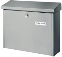 Burg W&auml;chter Briefkasten Amsterdam Silber 867 Si