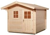 Weka Gartenhaus 106 mit Vordach 250 x 300 cm - 50 % Rabatt auf Dacheindeckung
