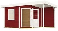 Weka Designhaus 213 A 450 x 300 cm Gr.2 schwedenrot - 50 % Rabatt auf...