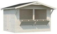 Palmako Marktstand Stella 8,2 m&sup2; - 16 mm naturbelassen