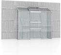 Vitavia Gew&auml;chshaus Styx/Ida 1300 inkl. 1 Dachfenster - 1,3 m&sup2; 3 mm