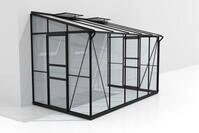 Vitavia Gew&auml;chshaus Osiris/Ida 6500 inkl. 2 Dachfenster - 6,5 m&sup2; ESG 3 mm mit
