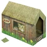 Nobby Katzenhaus aus Karton 49x26x36cm