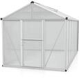 Vitavia Gew&auml;chshaus Zeus 11900 inkl. 3 Dachfenstern - 11,9 m&sup2; -Alu-blank