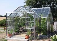 Vitavia Doppelschiebet&uuml;r inkl. ESG passend zu Sirius Orangerie-dunkelgr&uuml;n