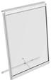Vitavia Seitenfenster "V" f&uuml;r Vitavia Gew&auml;chsh&auml;user-Alu-blank eloxiert-3 mm