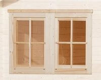 Weka Zusatz- Doppelfenster Wandst&auml;rke 21 + 28 mm
