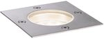 Paulmann Plug & Shine LED Bodeneinbauleuchte Floor Einzelspot aus Edelstahl
