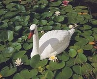 Ubbink Tierfigur Schwan wei&szlig;