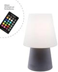 8 seasons design LED-Tischleuchte No. 1, 60 cm, grau (RGB)