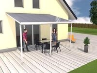 Gutta Terrassendachsystem Typ B wei&szlig;