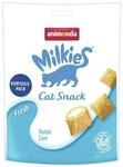 animonda Milkies-Knusperkissen Vorteilspack 120g Beutel Katzensnack Fresh