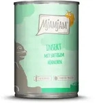MJAMJAM Leckere Mahlzeit 400g Dose Katzennassfutter 6 x 400 Gramm Insekt mit saftigem