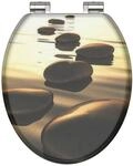MDF WC-Sitz SEA STONE mit Absenkautomatik