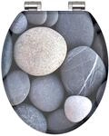 MDF WC-Sitz GREY STONES