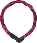 ABUS 88013, ABUS Kettenschloss 1385/75 cherry heart Dunkelrot