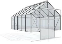 Vitavia Gew&auml;chshaus Cassandra 8300 inkl. 4 Dachfenstern - 8,3 m&sup2; Alu-blank...