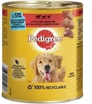 Pedigree Classic 3 Sorten Fleisch Hundenassfutter 12 x 800 Gramm