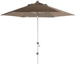 doppler Mittelmastschirm EXPERT 280 Auto-Tilt, Aluminium Silber / 100 % Polyester 180