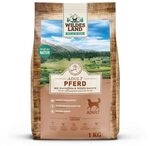 Wildes Land Pferd Hundetrockenfutter WL Pferd 1kg Hundetrockenfutter