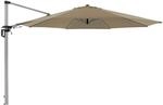 doppler Pendelschirm ACTIVE 370 Side, Aluminium Grau / 100 % Polyester 200 g/m&sup2;