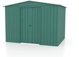 Globel Metallger&auml;tehaus Tower 86 - 108 308 x 247 cm (Modell G2M108) jadegr&uuml;n