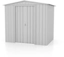Globel Metallger&auml;tehaus Tower 86 - 108 245 x 185 cm (Modell G2M86) silber-metallic