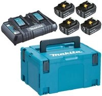 Makita Akku-Power Kit 4 x 6,0 Ah LXT 18 V 198091-4 
