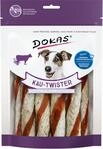 DOKAS Kau-Twister 200 Gramm Hundesnacks Rinderhaut, Entenherz & Entenbrust