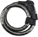 KRYPTONITE Zahlen-Panzerkabelschloss Kryptoflex Armored 80 cm grau