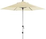 doppler Mittelmastschirm EXPERT 280 Auto-Tilt, Aluminium Silber / 100 % Polyester 180