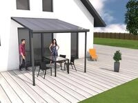 Gutta Terrassendachsystem Typ A anthrazit