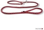 Wolters Moxonleine Everest reflex rot/schwarz 180 x 1,3 cm