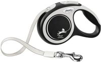 Flexi New Comfort Gurt XS 3m Roll-Leine f&uuml;r Hunde schwarz