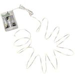 Konstsmide Weihnachtsbeleuchtung Micro LED Lichterkette messingfarben Draht
