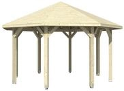 Skan Holz Pavillon Nice-Gr&ouml;&szlig;e 2-naturbelassen