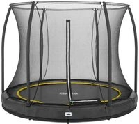 Salta Trampolin Comfort Edition Ground mit Sicherheitsnetz &Oslash; 213 cm schwarz