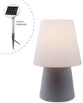 8 seasons design Solar LED-Tischleuchte No. 1, 60 cm, stone