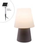 8 seasons design Solar LED-Tischleuchte No. 1, 60 cm, taupe
