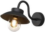 Konstsmide Mini Wandleuchte Vega, schwarz, mit E27 Sockel (417-750)