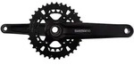 Shimano Kettenradgarnitur FC-MT610-2 und 610-B2 26/36 Z&auml;hne schwarz