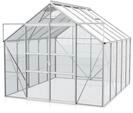 Vitavia Gew&auml;chshaus Mars 8300 inkl. 2 Dachfenstern - 8,3 m&sup2; -Alu-blank...