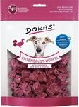 DOKAS W&uuml;rfel & Kokos&ouml;l 150 Gramm Hundesnacks Entenbrust mit Kichererbsen, Rote