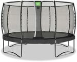 Exit Allure Premium Trampolin mit Sicherheitsnetz &Oslash; 427 cm schwarz