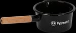 Petromax Emaille Stieltopf Schwarz 1 Liter