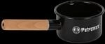 Petromax Emaille Stieltopf Schwarz 0,5 Liter