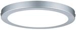 Paulmann WallCeiling Atria LED-Panel 220mm 18W chrom matt