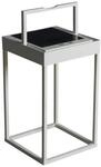 Konstsmide LED Solar/USB-Laterne Portofino, weiss, dimmbar (7815-250)